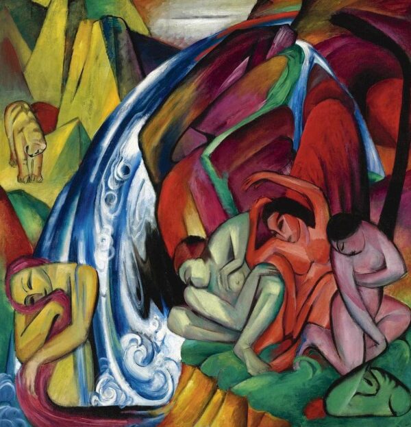 La cascata – Franz Marc Franz Marc 2024-11-14