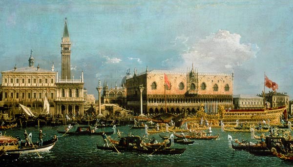 Le Bucintoro al Molo il giorno dell’Ascensione – Giovanni Antonio Canal Canaletto 2024-11-14