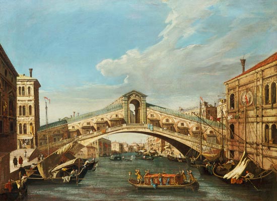 Il Ponte di Rialto, Venezia – Giovanni Antonio Canal Canaletto 2024-11-14