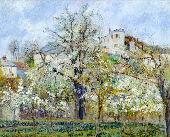 Il potager con alberi in fiore – Edouard Manet Édouard Manet 2024-11-14