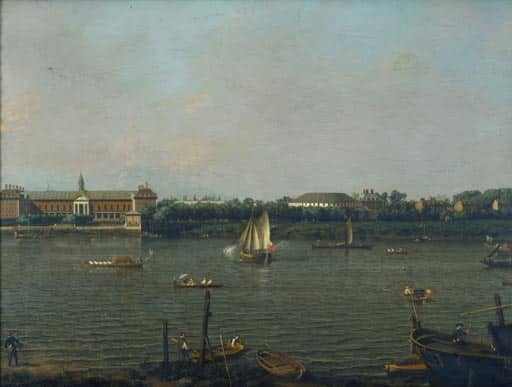 La Tamigi con il Chelsea College, la Rotonda e Ranelagh House – Giovanni Antonio Canal Canaletto 2024-11-14