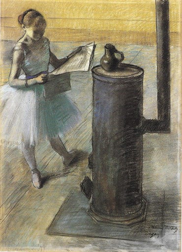 Ballerino che legge – Edgar Degas Edgar Degas 2024-11-14