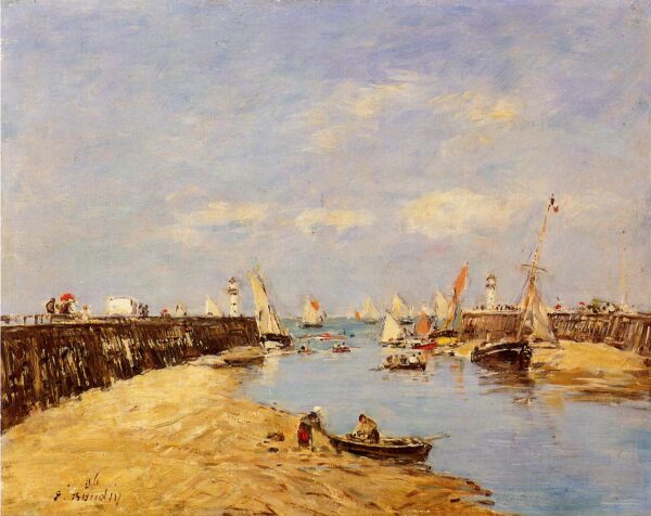 Trouville, la diga e il bacino – Eugène Boudin Eugène Boudin 2024-11-20