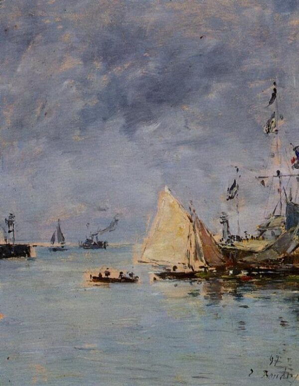 Trouville. L’alta marea dei pontili – Eugène Boudin Eugène Boudin 2024-11-20