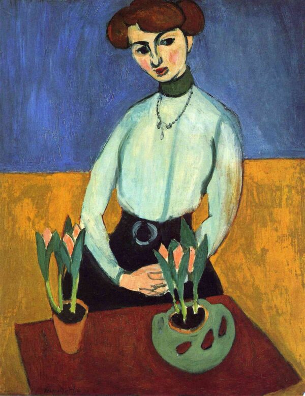 Giovane ragazza con i tulipani Jeanne Vaderin – Matisse Henri Matisse 2024-11-21