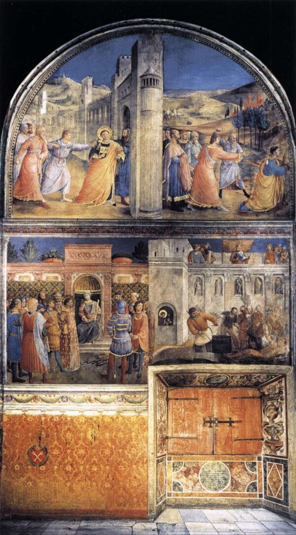 Vista del muro est della cappella – Fra Beato Angelico Fra Beato Angelico 2025-01-22