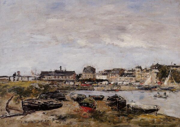 Vista del porto, Trouville – Eugène Boudin Eugène Boudin 2024-11-20