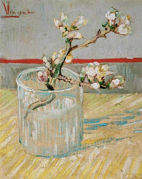 Ramo di mandorlo in fiore in un bicchiere – Van Gogh Vincent Van Gogh 2024-11-21