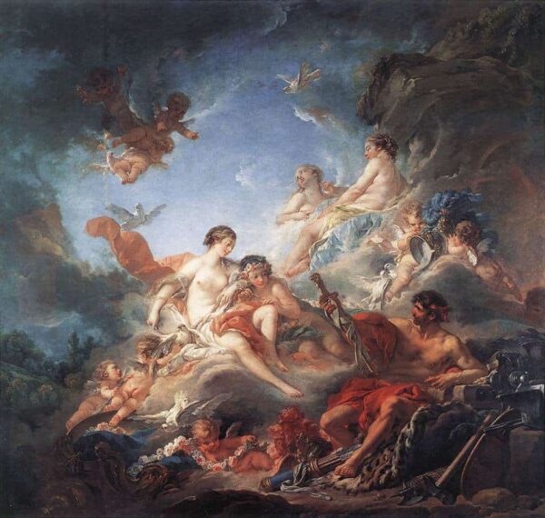 Vulcano presenta le armi a Venere per Enea – François Boucher François Boucher 2024-11-14