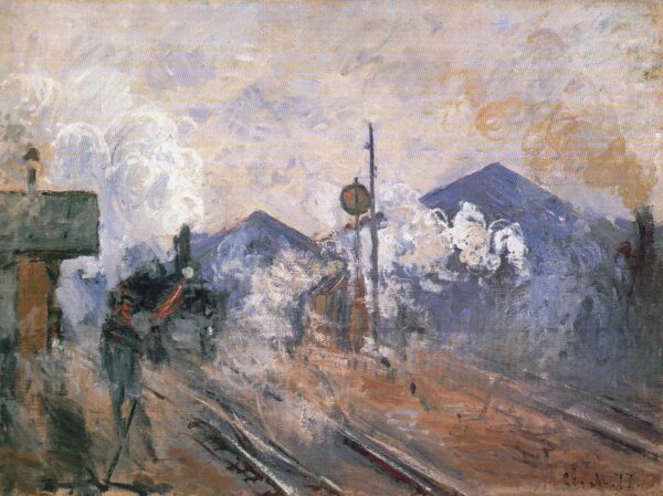 Le vie d’uscita dalla stazione di Saint-Lazare – Claude Monet Claude Monet 2024-11-21