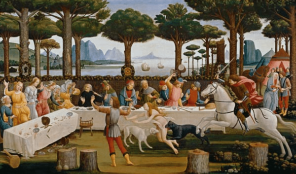 Il banchetto di Nastagio degli Onesti – Sandro Botticelli Sandro Botticelli 2024-11-21