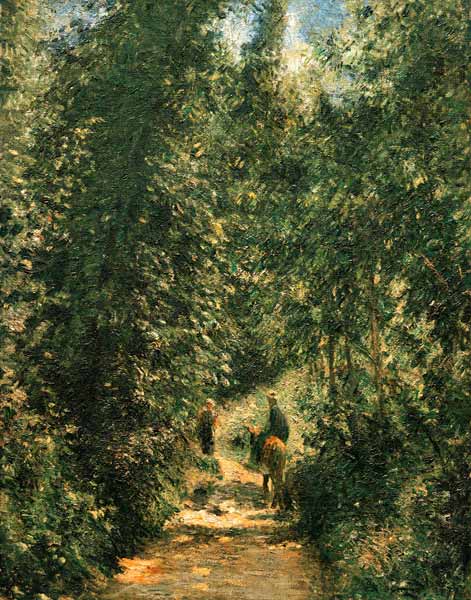 Chemin sotto gli alberi, estate – Camille Pissarro Camille Pissarro 2024-11-13