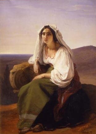 Donna della Ciociaria (contadina romana) – Francesco Hayez Francesco Hayez 2024-11-14