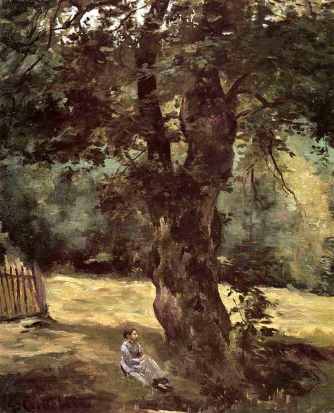 Donna seduta sotto un albero – Caillebotte Gustave Caillebotte 2025-01-29