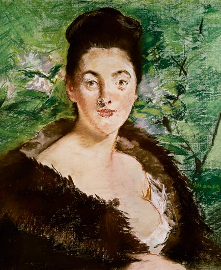 Donna con un cappotto di pelliccia – Edouard Manet Édouard Manet 2024-11-14