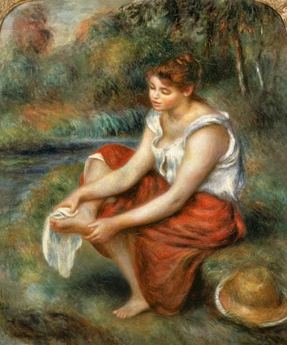 Femme che si lava i piedi – Pierre-Auguste Renoir Pierre-Auguste Renoir 2024-11-21