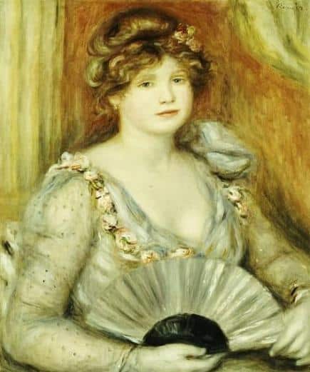 Femme avec un éventail – Pierre-Auguste Renoir Pierre-Auguste Renoir 2024-11-21