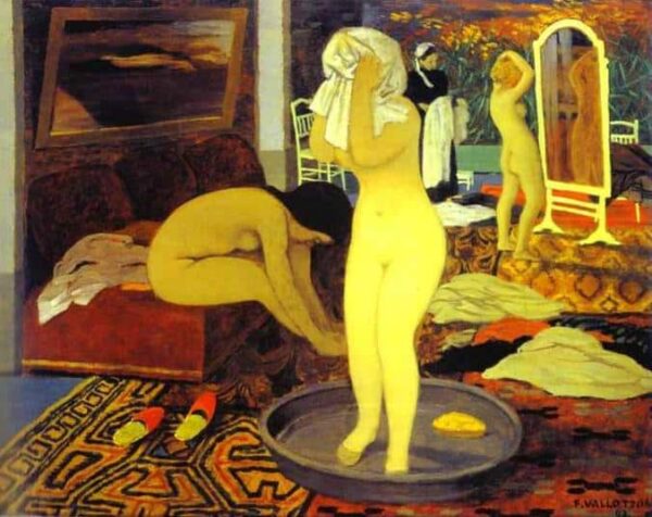 Donne al bagno – Félix Edouard Vallotton Félix Vallotton 2024-11-21