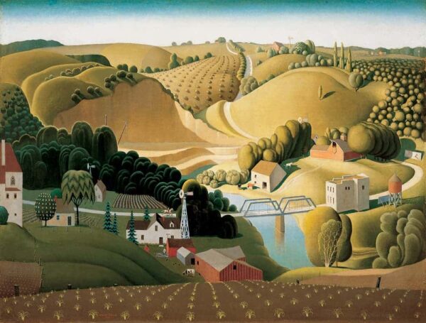 Città di pietra (Iowa) – Grant Wood Grant Wood 2024-11-14