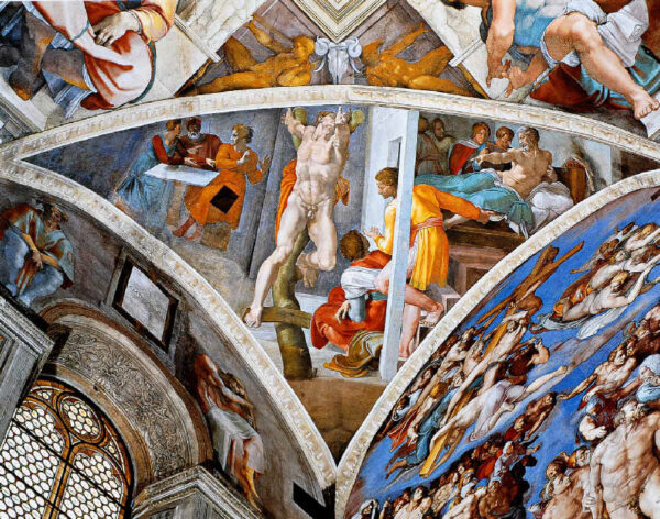 Plafond della Cappella Sistina: Amàn – Michelangelo Michelangelo 2024-11-21