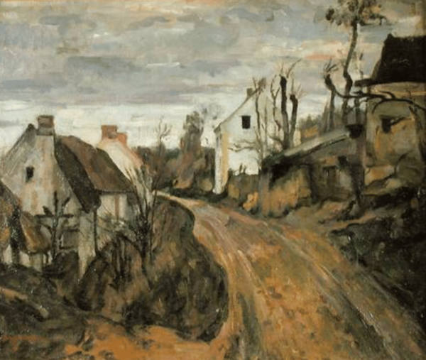 La strada del villaggio, Auvers – Paul Cézanne Paul Cézanne 2024-11-14