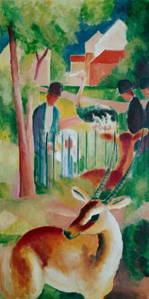 Grande giardino zoologico – August Macke August Macke 2025-01-28