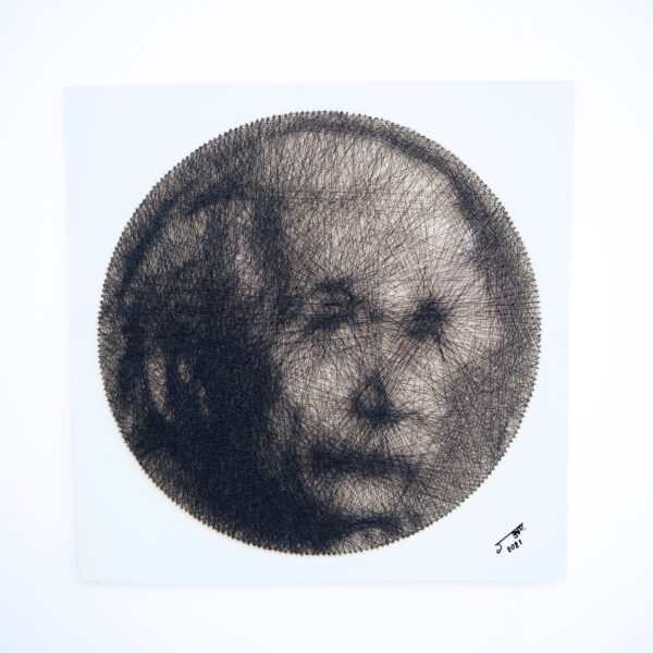 Arte con stringhe di Albert Einstein – Parida | 60 x 60 cm La Galleria d'Arte 2025-01-22 11