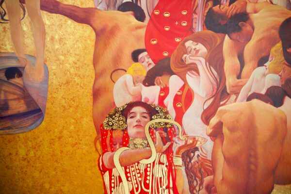 La Medicina – Un capolavoro reinventato di Gustav Klimt dal Maestro Apollon | 180 x 270 cm Copia di arte 2025-01-22 12