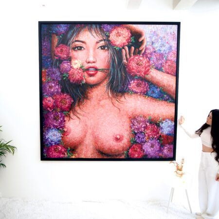 Amore in Fiore – Kesorn | 200 x 200 cm La Galleria d'Arte 2025-01-22