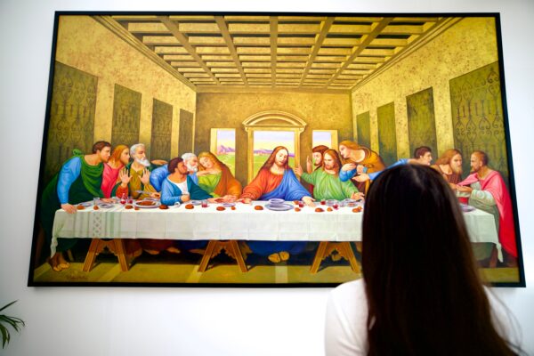 L’Ultima Cena – Un Capolavoro Rielaborato di Leonardo Da Vinci di Master Apollon | – 270 X 160 CM Copia di arte 2025-01-22 7