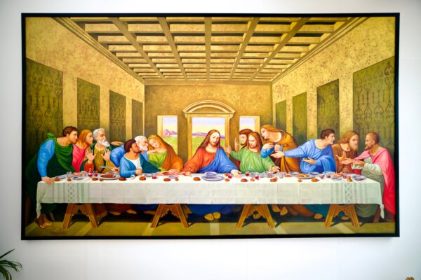 L’Ultima Cena – Un Capolavoro Rielaborato di Leonardo Da Vinci di Master Apollon | – 270 X 160 CM Copia di arte 2025-01-22 9