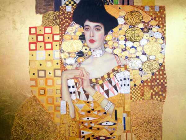 Ritratto di Adele Bloch-Bauer – Un capolavoro reinventato di Gustav Klimt di Master Apollon | 200 x 200 cm Copia di arte 2025-01-22 8