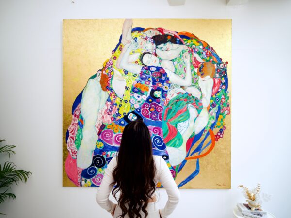 Le Donne – Un Capolavoro Rielaborato di Gustav Klimt di Master Apollon | 200 x 200 cm Copia di arte 2025-01-22 9