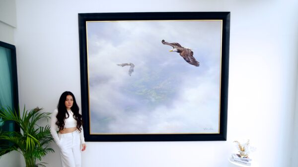 Aquila in Volo – Issaret | 200 x 170 cm La Galleria d'Arte 2025-01-22 4