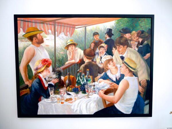 Pranzo della festa in barca – Riproduzione di Artémis | 160 x 120 cm Copia di arte 2025-01-22 8