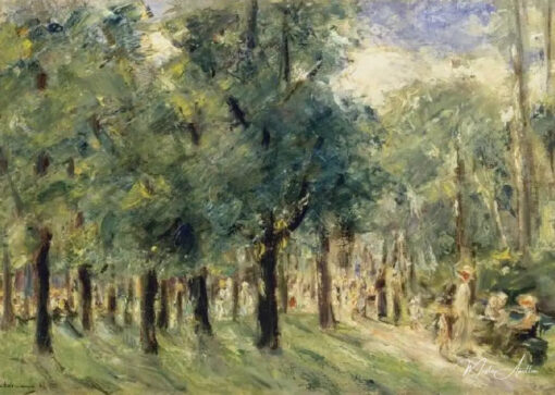 Percorso nel giardino zoologico con dei passanti – Max Liebermann Max Liebermann 2025-05-19