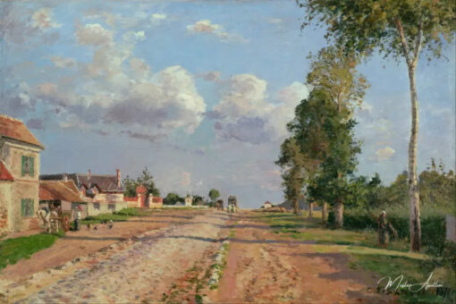 Strada di Versailles, Rocquencourt – Camille Pissarro Camille Pissarro 2025-05-20