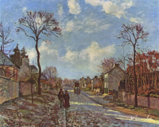 Strada d’inverno a Louveciennes – Camille Pissarro Camille Pissarro 2025-05-20