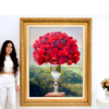 Bouquet di Rose | 100 x 130 cm