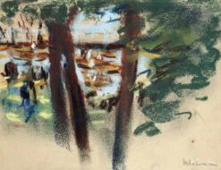 A l’Ahlenhorster Fahrhaus, 1909 – Max Liebermann Max Liebermann 2025-05-03