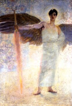 Angelo con la spada fiammeggiante – Franz von Stuck Franz von Stuck 2025-05-21