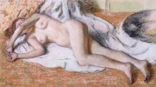 Dopo il bagno o, Nudo sdraiato – Edgar Degas Edgar Degas 2025-05-01