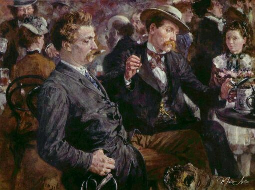 Nel giardino della birra – Adolph von Menzel Adolph von Menzel 2025-05-29