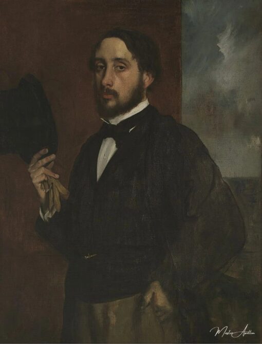 Autoritratto con cappello alzato – Edgar Degas Edgar Degas 2025-05-01