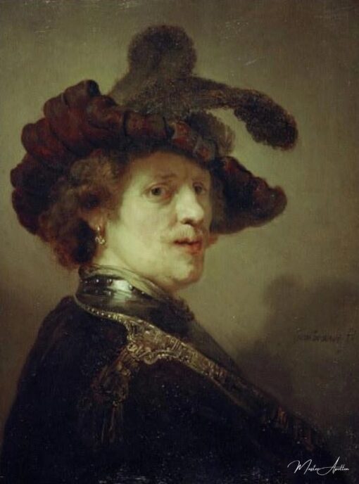 Autoritratto con cappello di piume – Rembrandt van Rijn Rembrandt van Rijn 2025-05-01