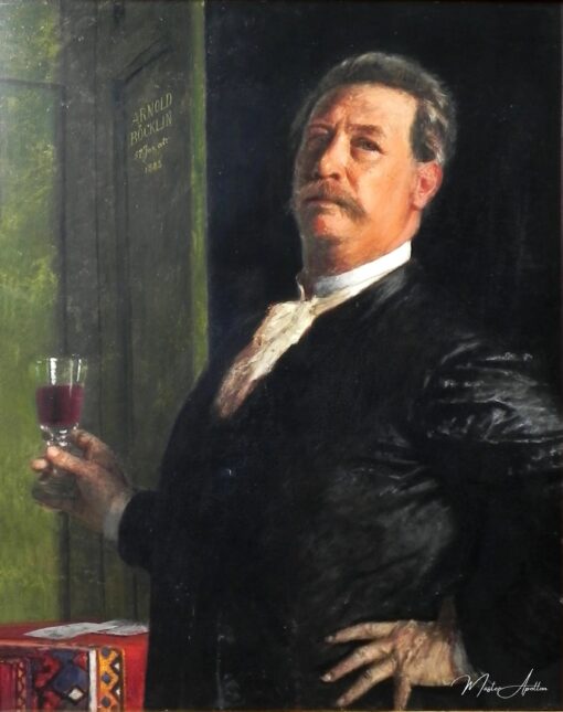 Autoritratto con il bicchiere di vino – Arnold Böcklin Arnold Böcklin 2025-05-01