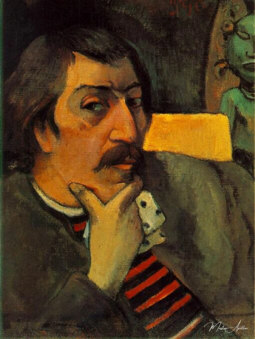 Autoritratto con l’idolo 1893 – Paul Gauguin Paul Gauguin 2025-05-01