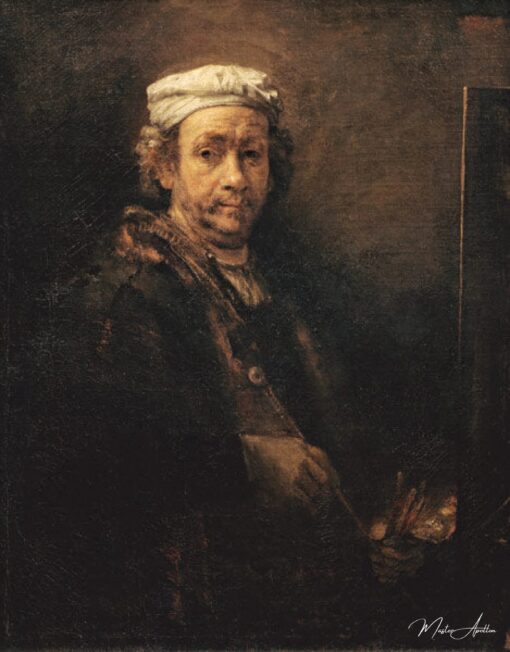 Autoritratto davanti al cavalletto – Rembrandt van Rijn Rembrandt van Rijn 2025-05-01