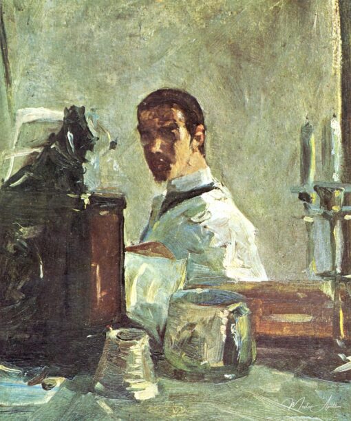 Autoritratto davanti a uno specchio – Toulouse Lautrec Henri de Toulouse-Lautrec 2025-05-01