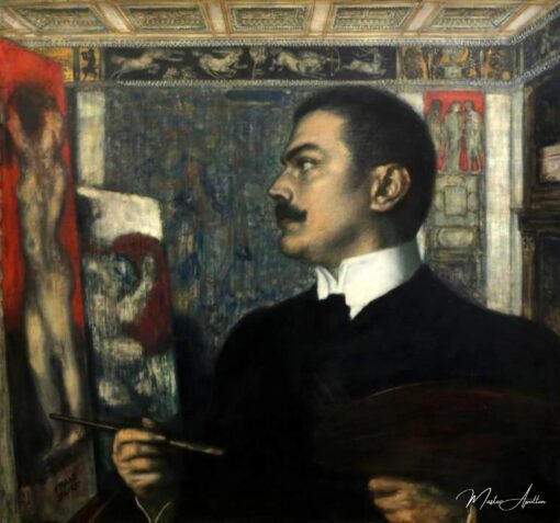 Autoritratto in studio – Franz Von Stuck Franz von Stuck 2025-04-30 2